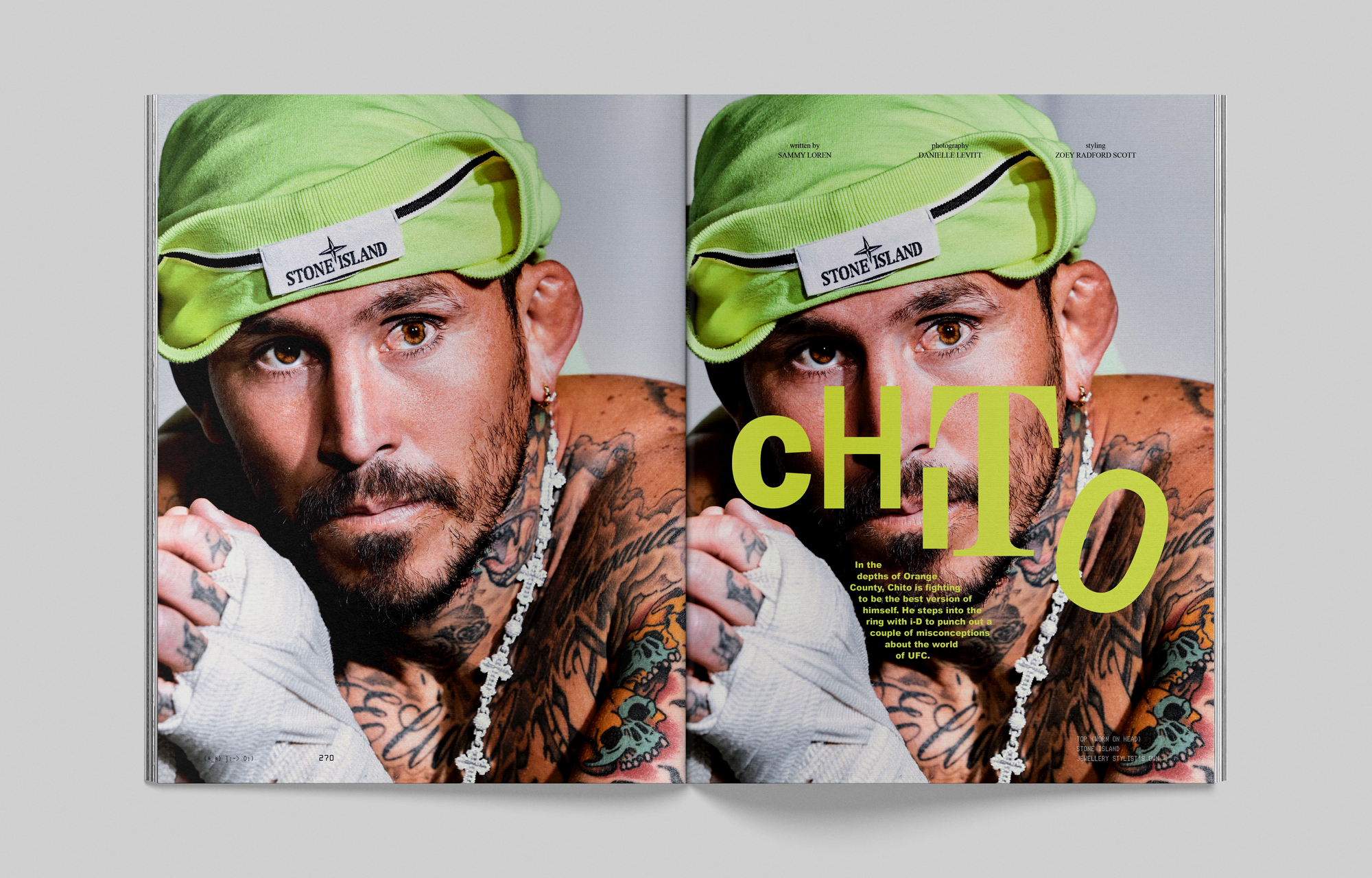 i-D 376 “The Lore Issue” — Bhavitha Mandava Cover