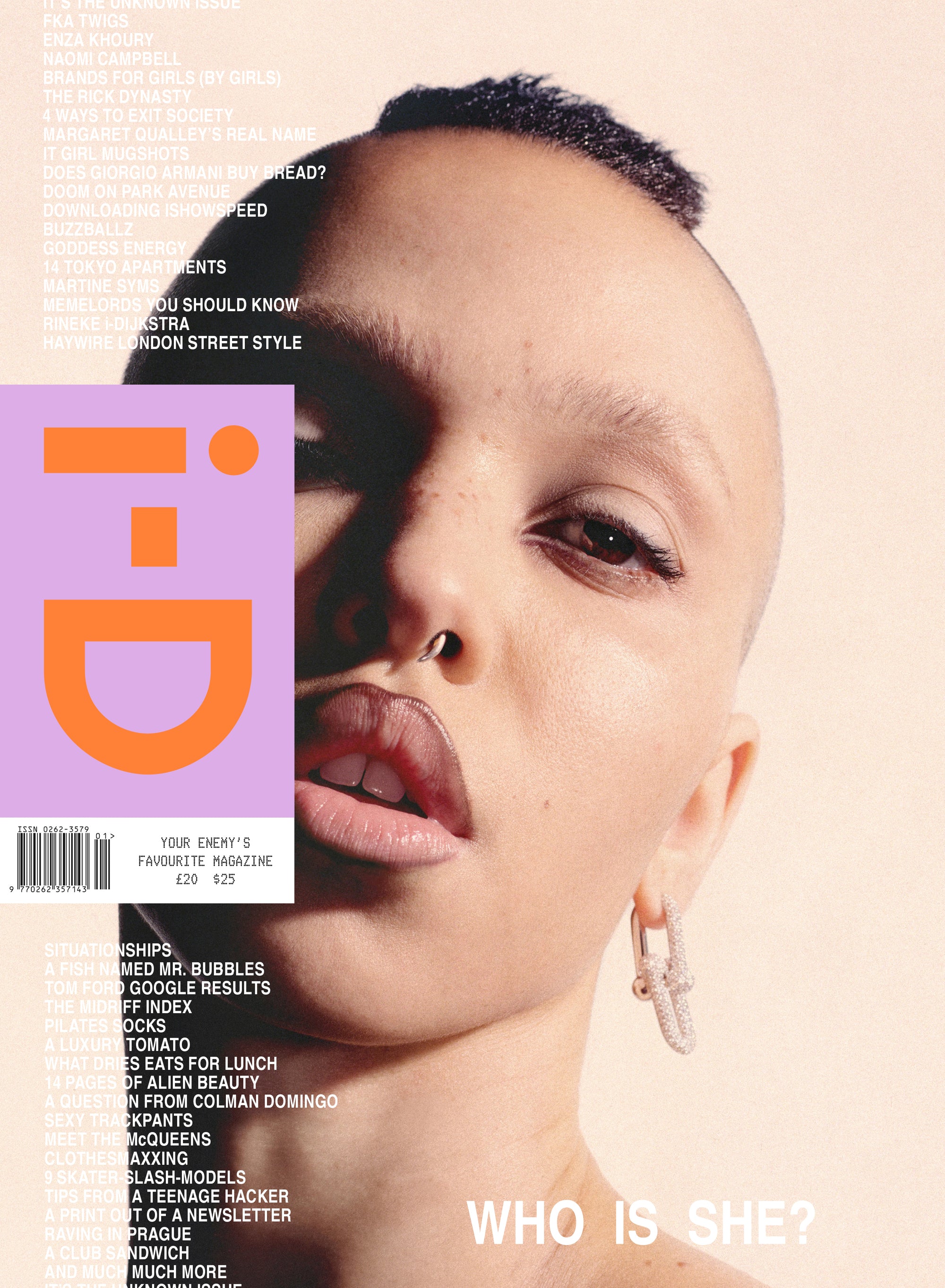 i-D 374 “The Unknown Issue” — FKA Twigs Cover (Limited Edition)