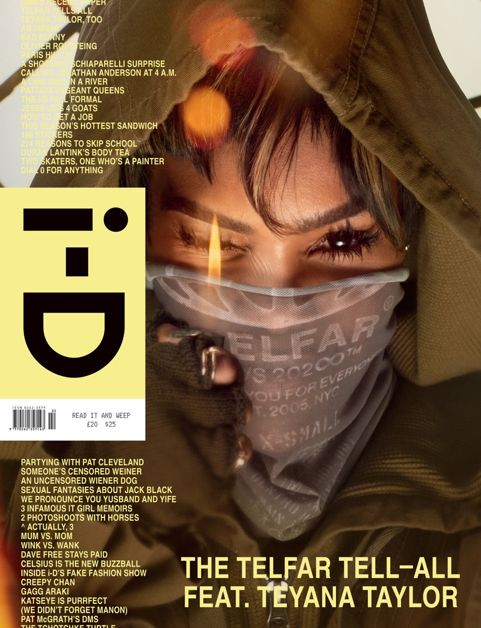 i-D 375 “The Beta Issue” — Teyana Taylor x Telfar Cover (Limited Edition)