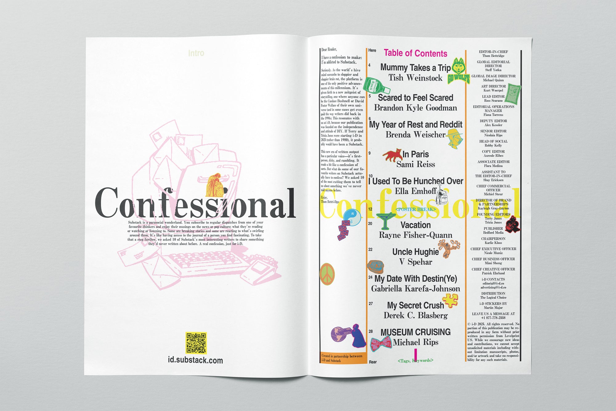 Confessions Zine (Limited Edition)