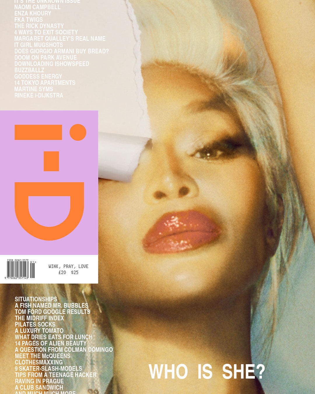 i-D 374 “The Unknown Issue” — Naomi Campbell Cover (Limited Edition)